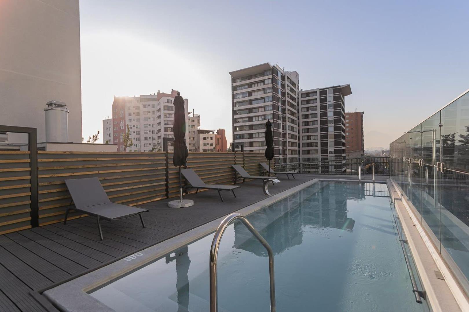 Apartamento Inviting In Vibrant Nunoa 2 Guests Santiago
